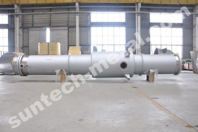 镍/碳钢复合 N02200/516 Gr70 离子交换膜烧碱工业用一效蒸发器